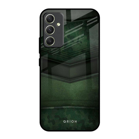 Green Leather Glossy Case for Samsung Galaxy A34 5G