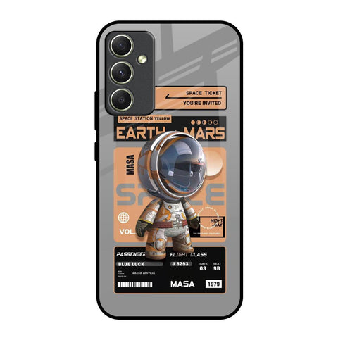 Space Ticket Glossy Case for Samsung Galaxy A34 5G