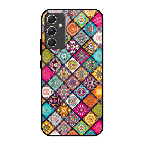 Multicolor Mandala Glossy Case for Samsung Galaxy A34 5G