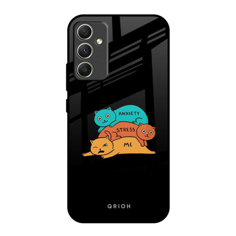 Anxiety Stress Glossy Case for Samsung Galaxy A34 5G