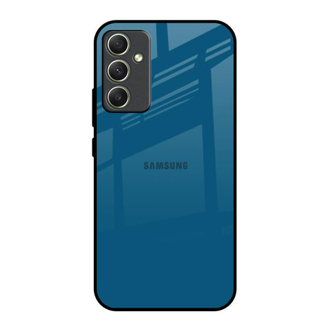 Cobalt Blue Glossy Case for Samsung Galaxy A34 5G