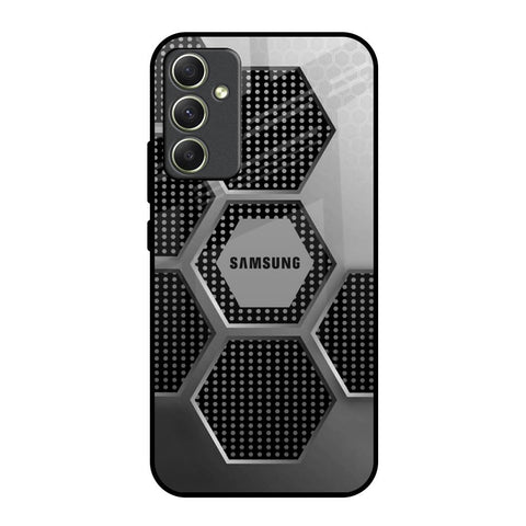 Hexagon Style Glossy Case For Samsung Galaxy A34 5G