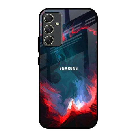 Brush Art Glossy Case For Samsung Galaxy A34 5G