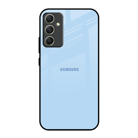 Pastel Sky Blue Glossy Case for Samsung Galaxy A34 5G
