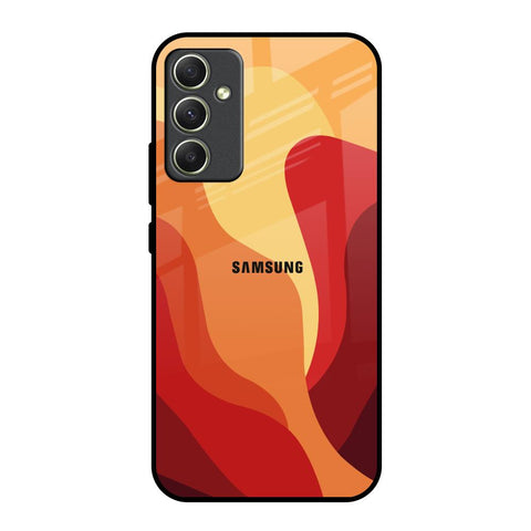 Magma Color Pattern Glossy Case for Samsung Galaxy A34 5G