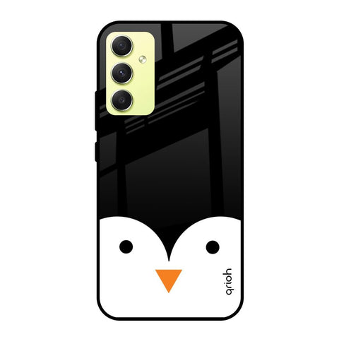 Cute Penguin Glossy Case for Samsung Galaxy A34 5G