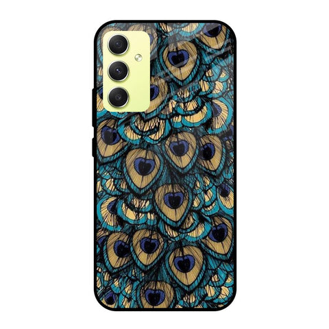 Peacock Feathers Glossy case for Samsung Galaxy A34 5G