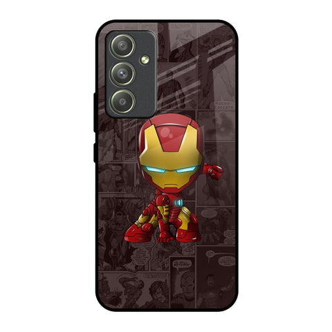 Angry Baby Super Hero Glossy Case for Samsung Galaxy A54 5G