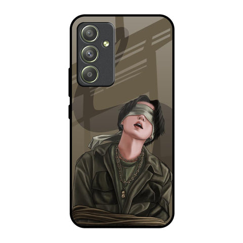 Blind Fold Glossy Case for Samsung Galaxy A54 5G
