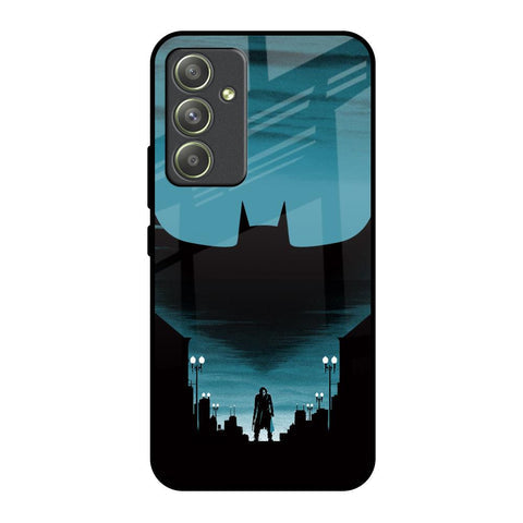 Cyan Bat Glossy Case for Samsung Galaxy A54 5G