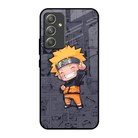 Orange Chubby Glossy Case for Samsung Galaxy A54 5G