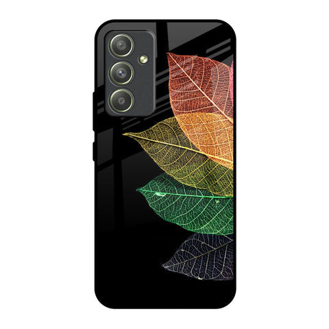 Colorful Leaves Glossy Case for Samsung Galaxy A54 5G