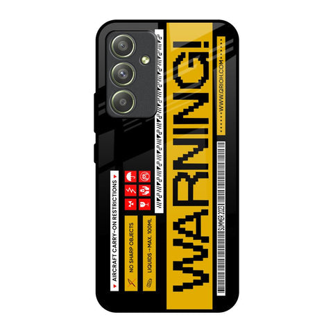 Aircraft Warning Glossy Case for Samsung Galaxy A54 5G