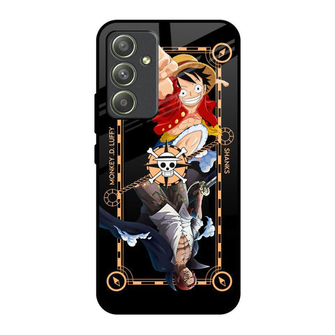 Shanks & Luffy Glossy Case for Samsung Galaxy A54 5G