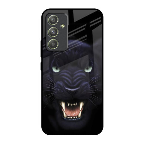 Angry Black Leopard Glossy Case for Samsung Galaxy A54 5G