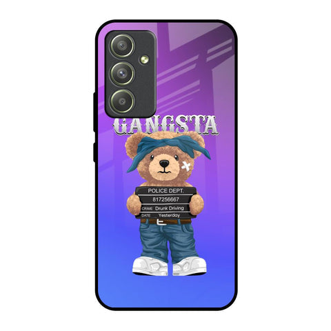 Gangsta Bear Glossy Case for Samsung Galaxy A54 5G