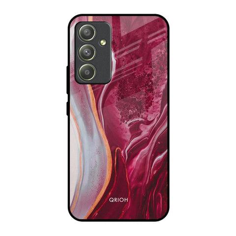 Crimson Ruby Glossy Case for Samsung Galaxy A54 5G