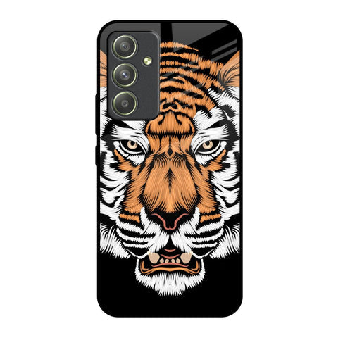 Angry Tiger Glossy Case For Samsung Galaxy A54 5G