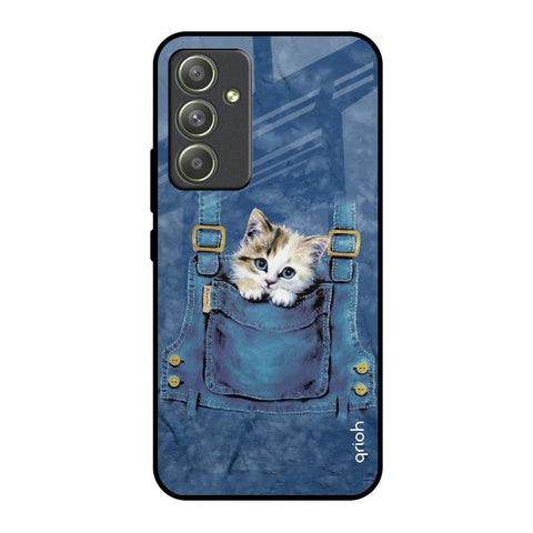 Kitty In Pocket Glossy Case For Samsung Galaxy A54 5G