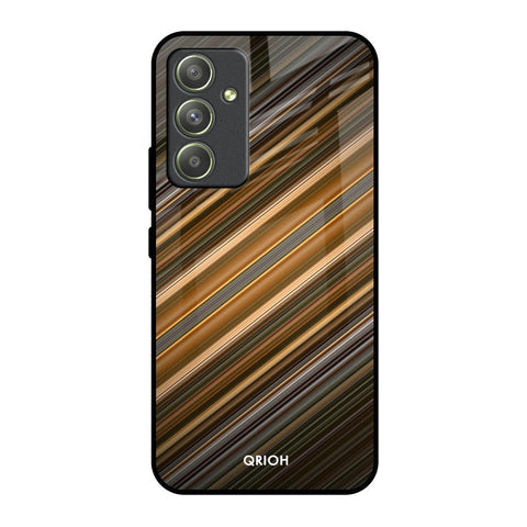 Diagonal Slash Pattern Glossy Case for Samsung Galaxy A54 5G