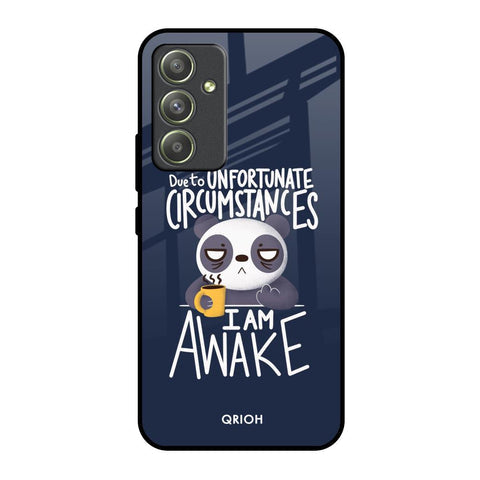 Struggling Panda Glossy Case for Samsung Galaxy A54 5G