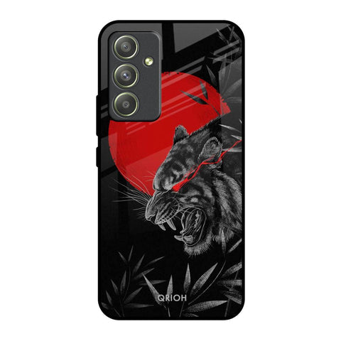 Red Moon Tiger Glossy Case for Samsung Galaxy A54 5G