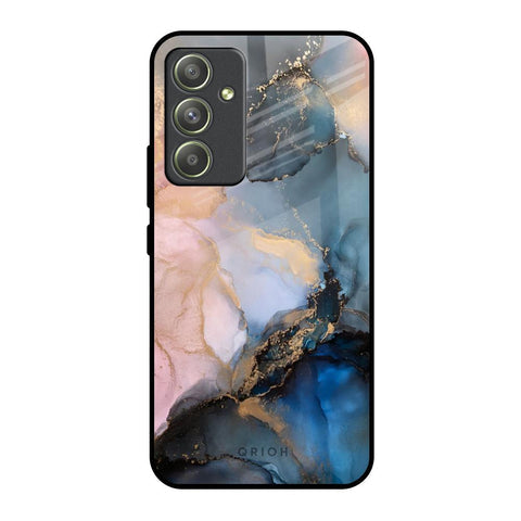 Marble Ink Abstract Glossy Case for Samsung Galaxy A54 5G