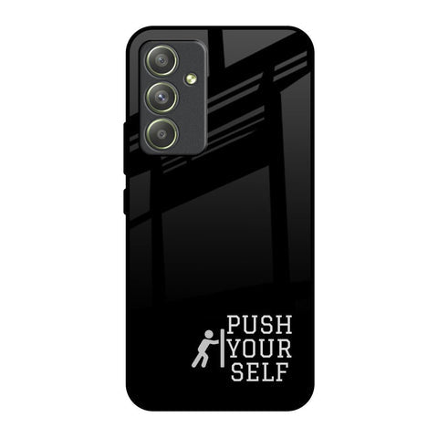 Push Your Self Glossy Case for Samsung Galaxy A54 5G