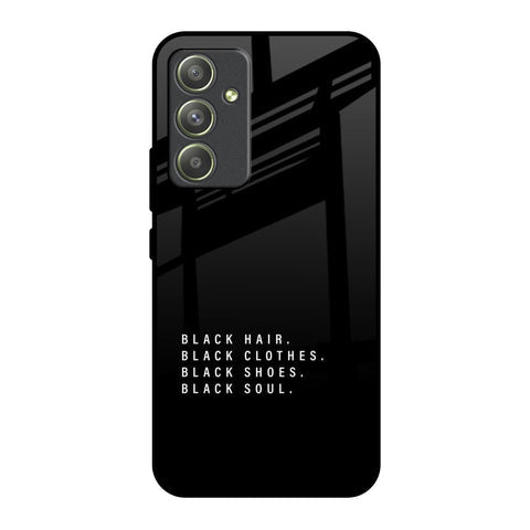 Black Soul Glossy Case for Samsung Galaxy A54 5G