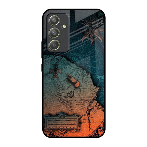 Geographical Map Glossy Case for Samsung Galaxy A54 5G