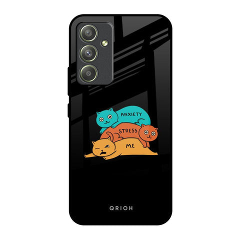 Anxiety Stress Glossy Case for Samsung Galaxy A54 5G