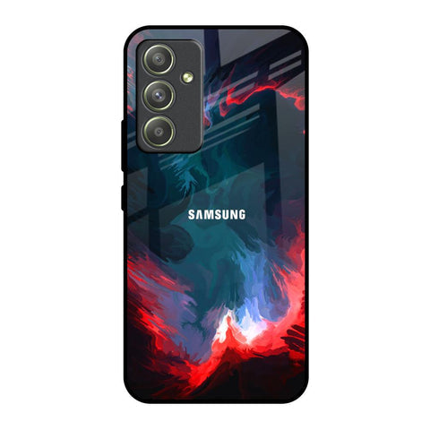 Brush Art Glossy Case For Samsung Galaxy A54 5G