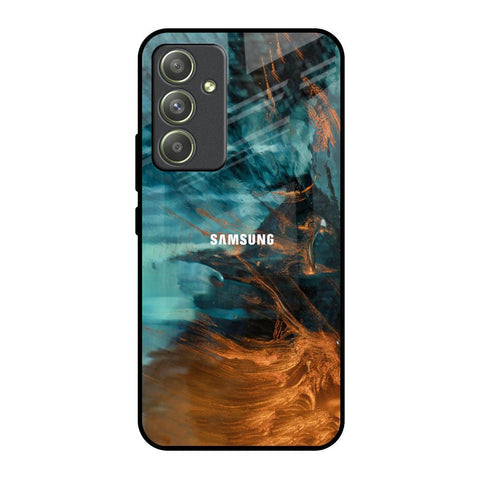 Golden Splash Glossy Case for Samsung Galaxy A54 5G