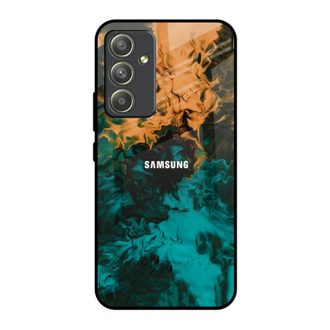 Watercolor Wave Glossy Case for Samsung Galaxy A54 5G