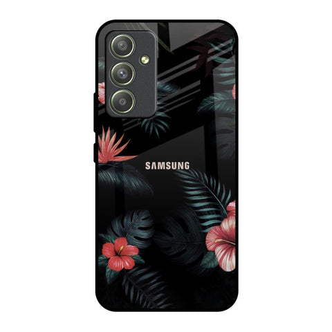 Tropical Art Flower Glossy Case for Samsung Galaxy A54 5G