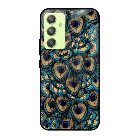 Peacock Feathers Glossy case for Samsung Galaxy A54 5G
