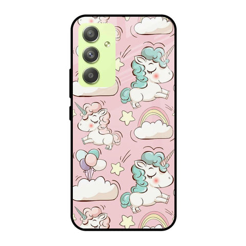 Balloon Unicorn Glossy case for Samsung Galaxy A54 5G