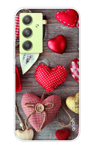 Valentine Hearts Soft Cover for Samsung Galaxy A54 5G