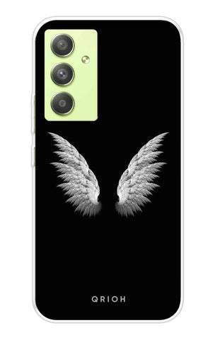 White Angel Wings Soft Cover for Samsung Galaxy A54 5G