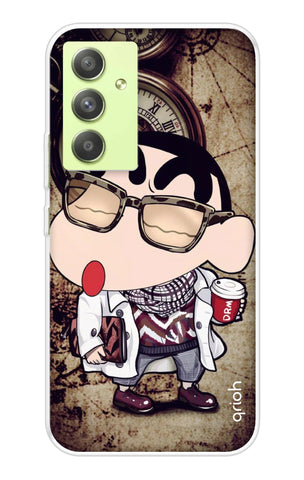 Nerdy Shinchan Soft Cover for Samsung Galaxy A54 5G