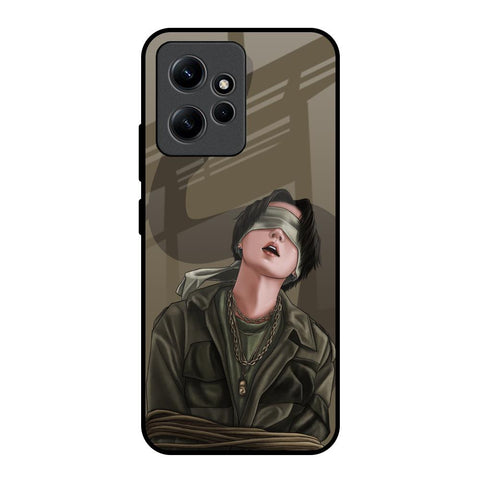 Blind Fold Glossy Case for Redmi Note 12