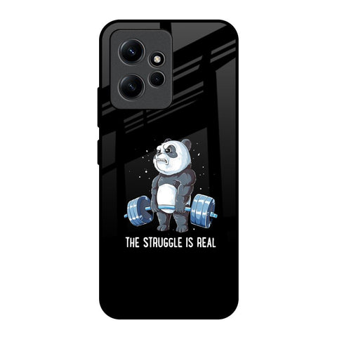 Real Struggle Glossy Case for Redmi Note 12