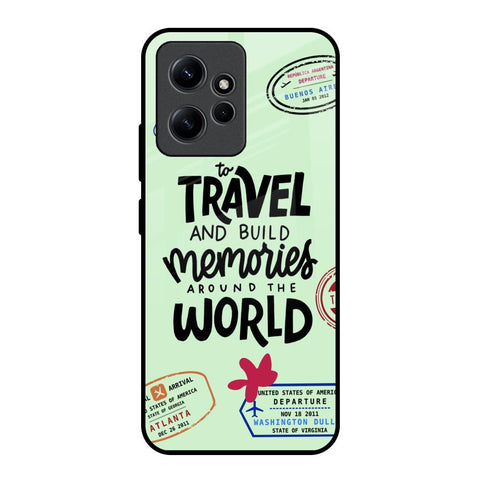 Travel Stamps Glossy Case for Redmi Note 12