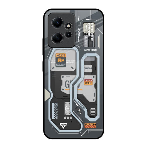 Retro Futuristic Glossy Case for Redmi Note 12