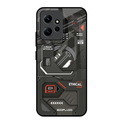 Tech Aesthetics Glossy Case for Redmi Note 12
