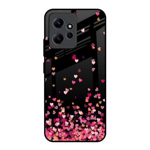 Heart Rain Fall Glossy Case For Redmi Note 12