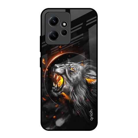Aggressive Lion Glossy Case for Redmi Note 12