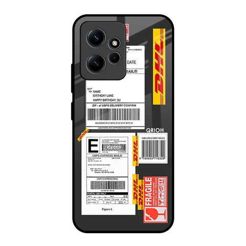 Cool Barcode Label Glossy Case For Redmi Note 12