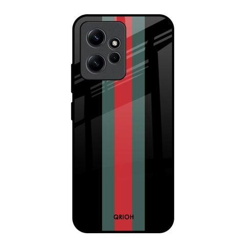 Vertical Stripes Glossy Case for Redmi Note 12