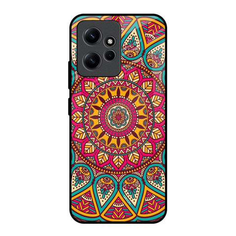 Elegant Mandala Glossy Case for Redmi Note 12